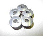 Vintage Singer Sewing Machine Lot Of 5 Early Series 66 1 Hole Bobbins Nice Clean
