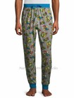 Nwt Super Mario Mens Pajama Pants Size Large -2xl Sleep Lounge Jogger Cotton New