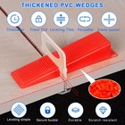Heiluon Reusable Leveling Wedgesreusable Leveling System Wedges For 1 8