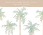 Palm Tree Wall Decals  Tropical Sticker Set  Kids Room Decor  Beach Nursery Art