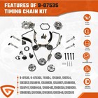 For Equinox Cts Srx 3 0 3 6l Timing Chain Kit   Water Oil Pump   4vvt Cam Phaser