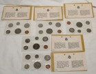 5 --1968 Canada Mint Sets- Proof Like- Bu 6 Coin Set- Original Packages   Coa s