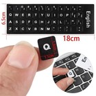 Keyboard Stickers English Spanish Italian Korean Frosted Pvc Laptop Pc Keys
