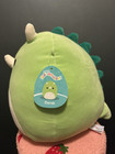 Only One On Market Squishmallows 12    Derek The Dinosaur Plush 