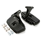 Passenger Floorboards Bracket Fit For Harley Cvo Street Road Glide 2023-25 Black