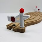 3 Way Split Track   Triple Cross Over Switch For Wooden Train  Brio Thomas Read
