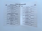 1982 Detroit Lions Football Schedule  Billy Sims  Manufacturers Bank