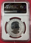 2016 Canada  5 Bigfoot Privy Maple Leaf  9999 Silver 1oz Coin Ngc Rev Pf 67