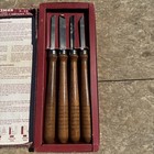 Vintage Craftsman 4 Pc Carbide-tipped Lathe Turning Tools No 9-3629 Original Box