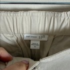 Nwt J Jill Cream Pull On Linen Blend Pants Size 12