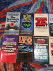 Lot Of 12 Vintage 1960 s-70 s Flying Saucer Alien Ufo Space Paperback Books Pbb