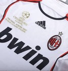 Adidas Ac Milan Bwin Soccer Jersey Shirt White Uefa Champions League Final 2007