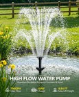 Kimfilter 790 Gph Submersible Pond Pump And Filter Kit With 3 Spray Nozzles 33ft
