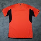 Adidas Houston Dynamo 23 24 Authentic Home Soccer Jersey Mens Size Medium Orange