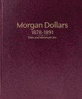 Whitman Prestige    Coin Album - Morgan Dollars  1878-1891 Date   Mintmark Set