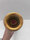 Vintage Tall Brass Candlestick Holder Altar Large Floor Japan