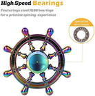 Metal Fidget Spinner  Sensory Hand Fidget Toy 5 Pack-anxiety Toys Stress