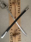 United States Marine Corps Sword With Wooden Display Mount