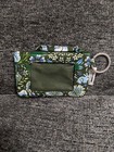 Vera Bradley Zip Id Case Enchanted Woodland Squirrels  Foxes  Rabbits