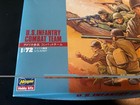 Hasegawa U s  Infantry Combat Team 1 72 Scale Plastic Model Kit 31129- Open Box