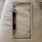 Mini Cooper S Oem Chrome  Metal License Plate Frame 12x6 In 
