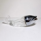 Vintage 1960s German Nut Whale Nuss Wal Glass Whale Peanut Dispenser