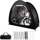 Bike Storage Shed 79x32x65 Inch Bike Cover Holds Up To 1-4 Bicycles Pop Up Tent