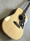 Us Custom Hummingbird Acoustic Guitar Solid Spruce Solid Koa Abalone Bird Inlay
