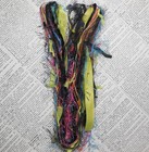 Fiber Yarn Sample Pack City Lights 12 Yd Craft Embellishments Slow Stitch Weave