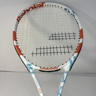 Babolat Tennis Racket Evoke 102 White Orange Teal 4 1 4 Grip