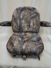 Universal Tractor Suspension Seat With Adjustable Armrest And Seat Belt  Tsku02