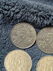 10 Canada George V 5 Cents Nickels 1922 1927-8-1929x3 1930-31 1935  Lot