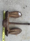 Vintage Navy Style 15 Pound Boat Anchor Maritime Ship Nautical Coastalcore Old