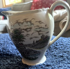 Myott Staffordshire Ware  England s Charm Pitcher Vase Plant Very Good Condition