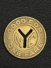 Lot Of 10 Nyc Subway Tokens     New York City Transit Authority     Y Cutout