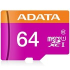 Lot Of 5 Adata Premier Microsdxc 64gb Uhs-i Class 10 Sd Cards