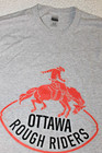 New Men s Cfl Ottawa Redblacks   Rough Riders T Shirts Large Willing To Seperate