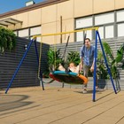 660 Lbs Heavy-duty Metal Swing Frame Park Extra Large Swing Stand Kids   Adults