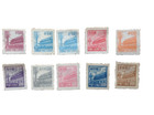 China Prc 1950s Tiananmen High Values X10     50y To 10 000y     Mint Hinged Stamps
