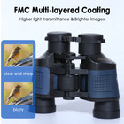 60x60 Zoom Day Night Vision Outdoor Travel Hd Binoculars Hunting Telescope   Bag