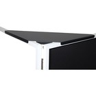 Prox Xf-csb X2 26  X 10  Black Aluminum Facade Shelves  pair 