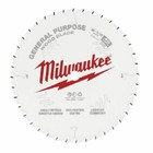 Milwaukee 8-1 2  40t General Purpose Circular Saw Blade 48-40-0824