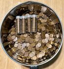 Full 50 Coin Rolls - Lincoln Wheat Penny   s - Mixed Years 1910-1958 - Collectors