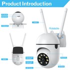 1080p Hd 2mp Wireless 2 4g Wifi Security Camera System Smart Night Vision Cam