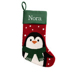 Personalized Tufted Christmas Stocking Custom Embroidered Name Xmas Holiday Gift