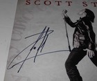 Framed Creed Singer Scott Stapp The Great Divide 12x12 Photo Signed Jsa Cert