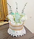 Adorable  Mini Diaper Cake Baby Shower Decoration  Welcome Home  Baby  Gift
