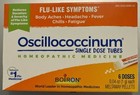 Lot Of 3 Oscillococcinum Homeopathic Medicine 6 Single Tubes Exp 3-2030