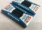 2 Packs Vintage Nos Gillette 15 Super Blue Razor Blade Dispenser