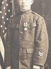 Ww1 Doughboys 32nd Division  Photo Patch Visible Wwi Studio Rppc